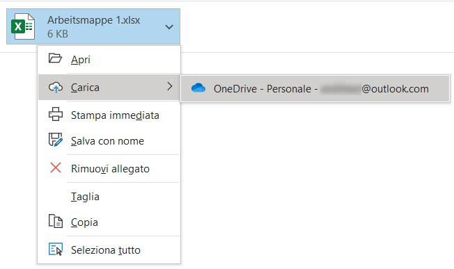 Outlook file link